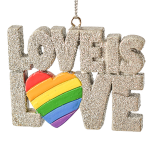 Pride Ornament - Love Is Love