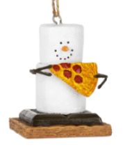 S'mores Pizza Ornament