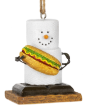 S'mores Hot Dog Ornament