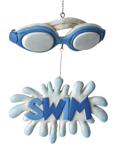 Swim Goggles Ornament