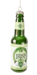 Irish Bottle Of Beer Ornament