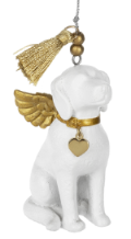 Dog Angel Memoriam Ornament