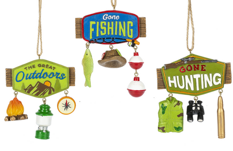 Assorted Outdoor Dangle Ornament, INDIVIDUALLY SOLD