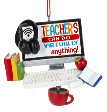 Virtual Teacher Desktop Ornament