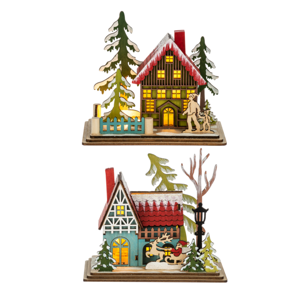 Assorted House Figurine, INDIVIDUALLY SOLD