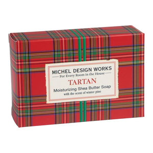 Michel Design Works Boxed Soap: Tartan