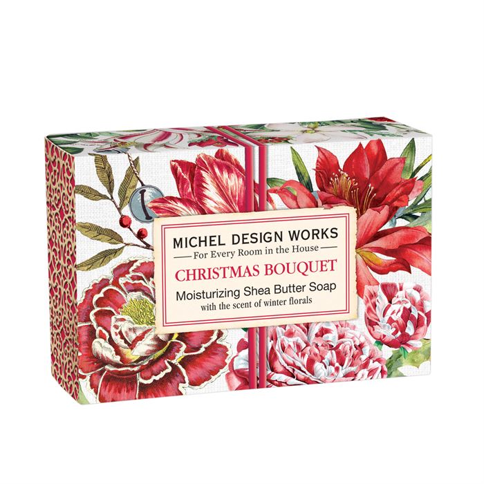 Michel Design Works Boxed Soap Bar: Christmas Bouquet