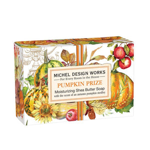 Michel Design Works Boxed Soap Bar: Pumpkin Prize