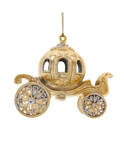 Gold Carriage Ornament