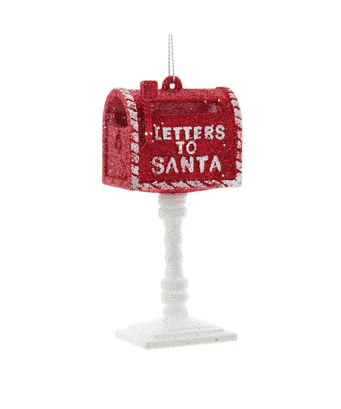 Letters To Santa Mailbox Ornament