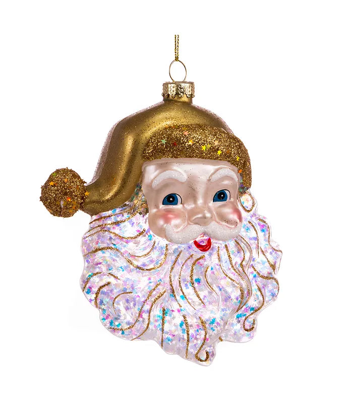 Santa Head Ornament