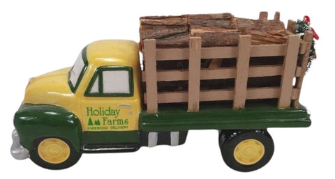 Snow Village: Previously Owned Collection: Firewood Delivery Truck