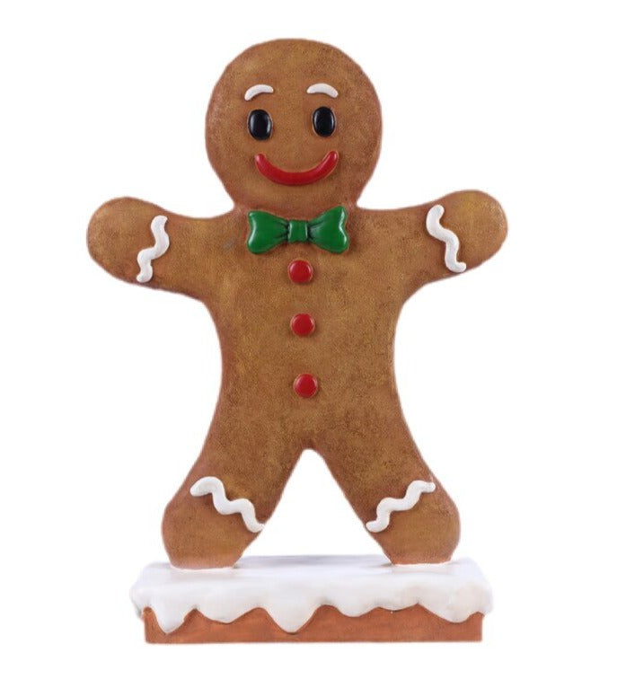 2' Gingerbread Boy Figurine