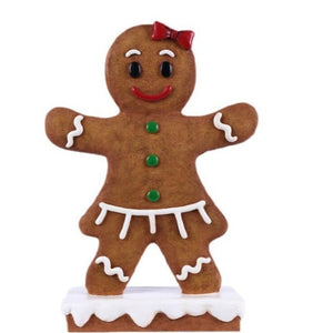2' Gingerbread Girl Figurine