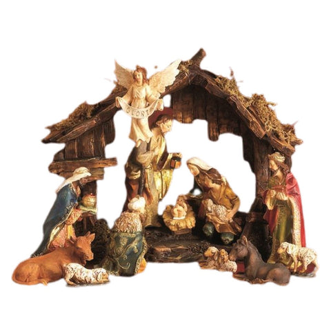 Small Nativity Scene Set Of 13