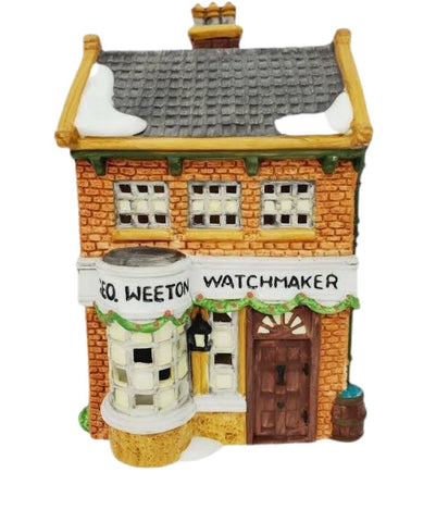Dickens Village Previously Owned Collections: Geo Wheeton Watchmaker
