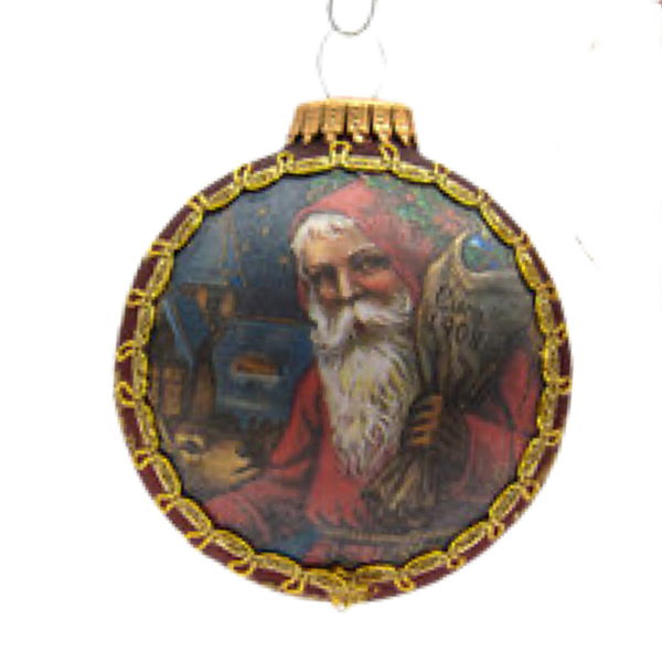 Dated 2023 Santa With Sack Ball