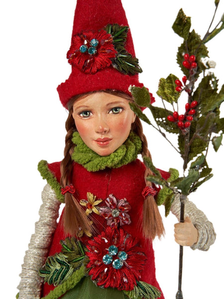 Snow Day Girl Gnome