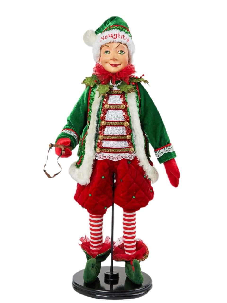 26" Naughty Elf Poseable Doll