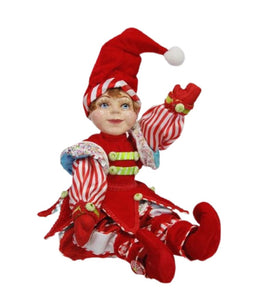 19" Cuckoo Christmas Boy Elf Doll