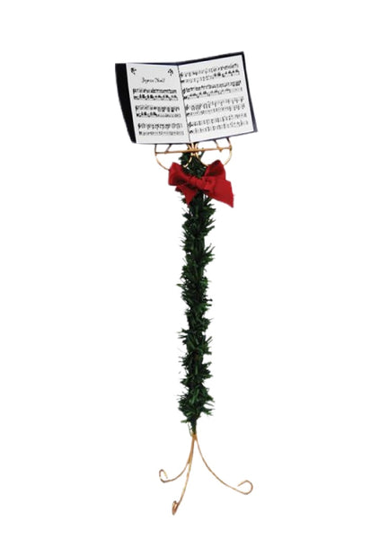 Byers Choice: Miniature Music Stand With Sheet Music