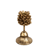 Small Pinecone Taper Candle Holder