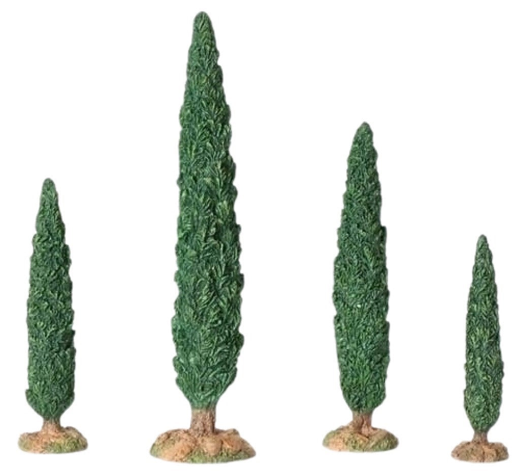 Cypress Tree Set Of 4