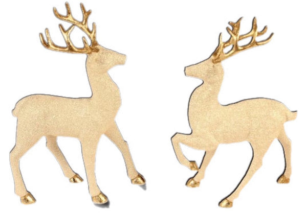 Assorted Gold Deer Figurine, INDIVIDUALLY SOLD