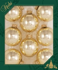Glass Ball Boxed, Set Of 8 - Tiffany