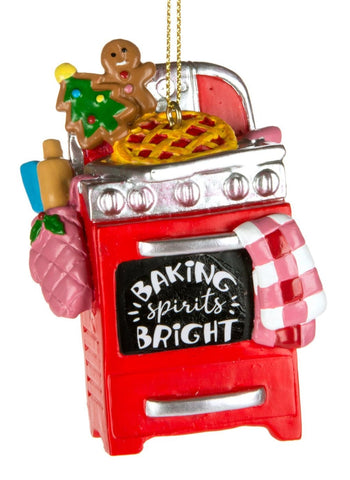Baking Spirits Bright Oven Ornament