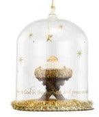 Baby Jesus In Dome Ornament